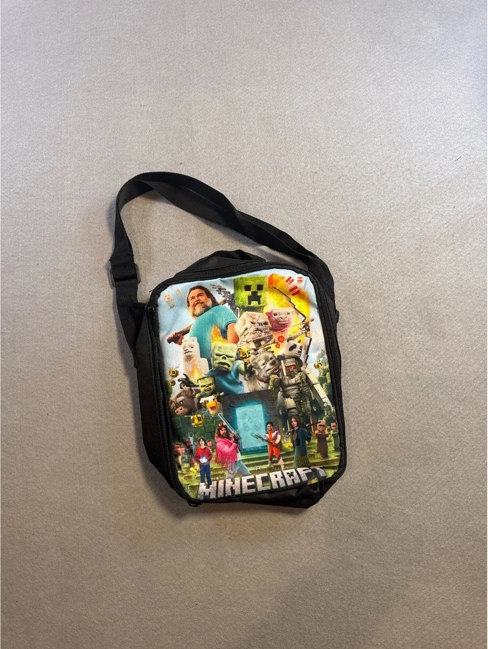 Minecraft Movie Backpack with Shoulder Bag and Pencil Case